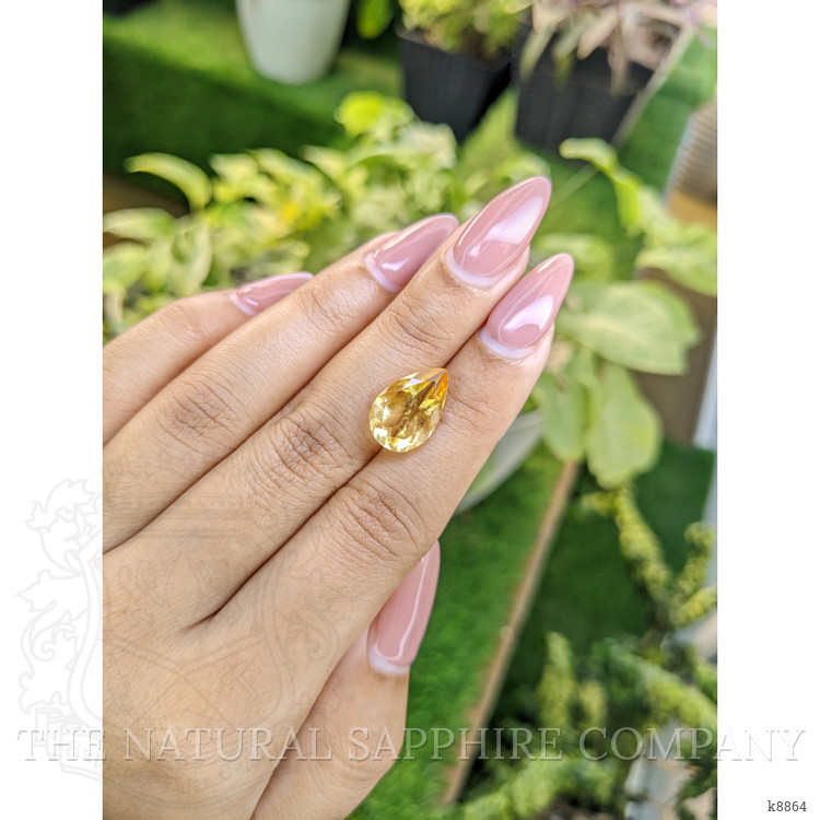 4.73 Ct. Citrine from Ceylon (Sri Lanka)