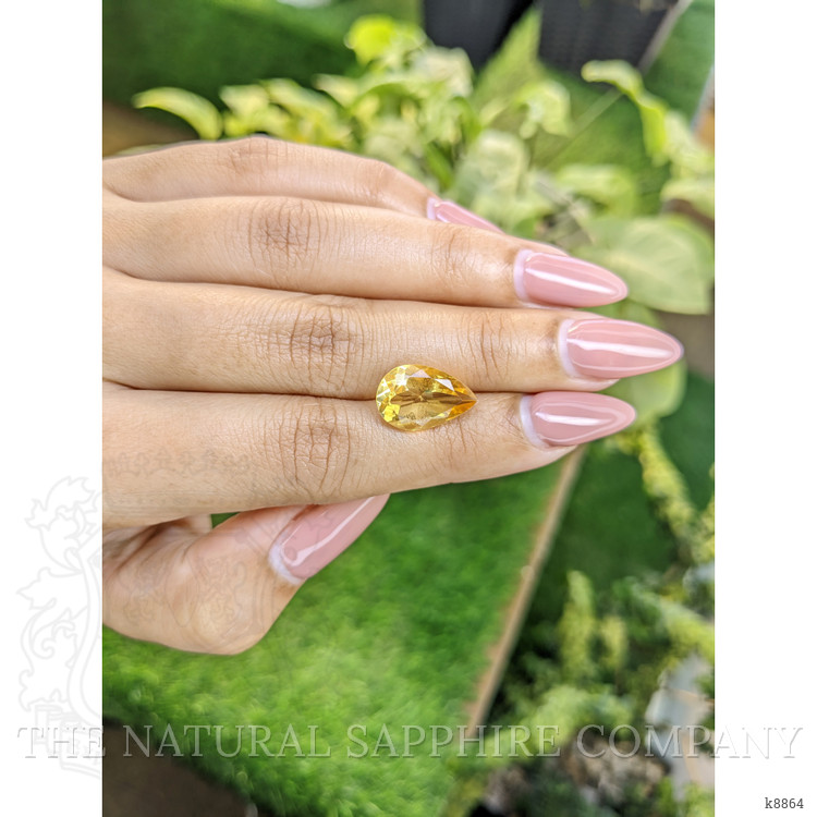 4.73 Ct. Citrine from Ceylon (Sri Lanka)