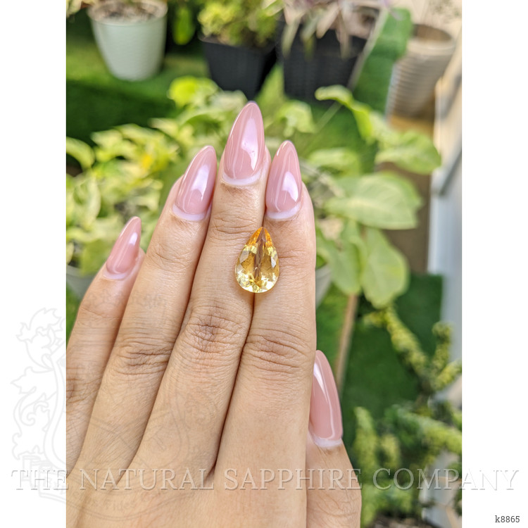 4.74 Ct. Citrine from Ceylon (Sri Lanka)