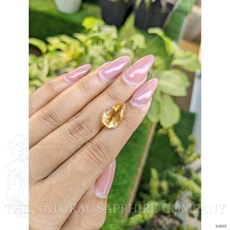 4.74 Ct. Citrine from Ceylon (Sri Lanka)