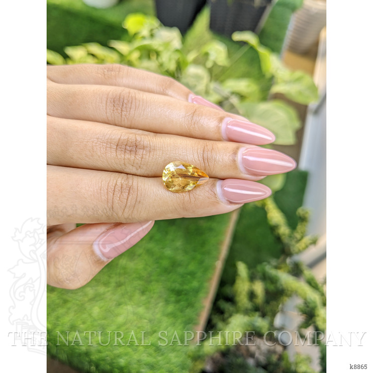 4.74 Ct. Citrine from Ceylon (Sri Lanka)