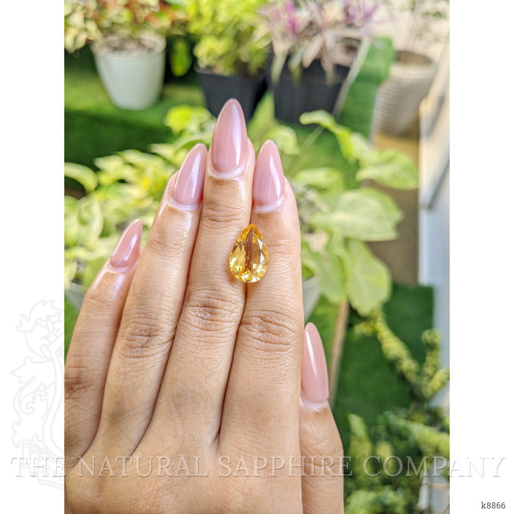 4.36 Ct. Citrine from Ceylon (Sri Lanka)