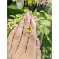 5.08 Ct. Citrine from Ceylon (Sri Lanka) Life Style