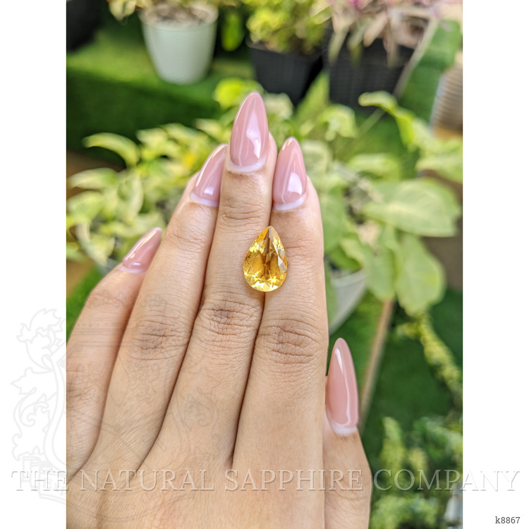 5.08 Ct. Citrine from Ceylon (Sri Lanka)
