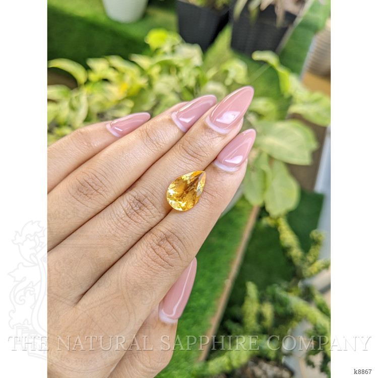 5.08 Ct. Citrine from Ceylon (Sri Lanka)