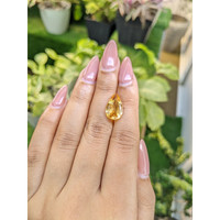 4.94 Ct. Citrine from Ceylon (Sri Lanka) Life Style