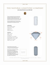 2.11 Ct. Tourmaline from Pakistan 3 D Scan Report