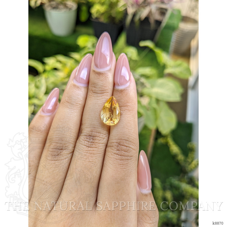 4.75 Ct. Citrine from Ceylon (Sri Lanka)