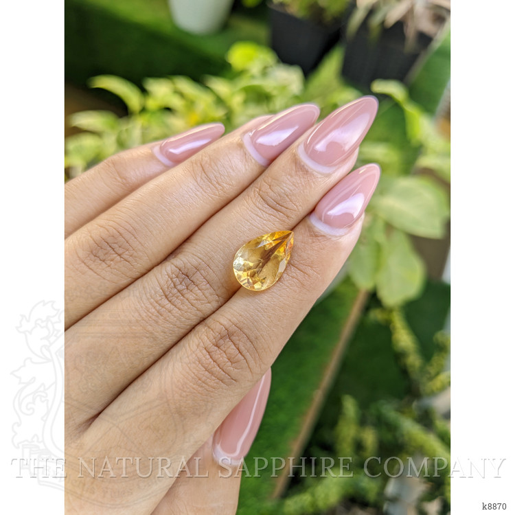 4.75 Ct. Citrine from Ceylon (Sri Lanka)