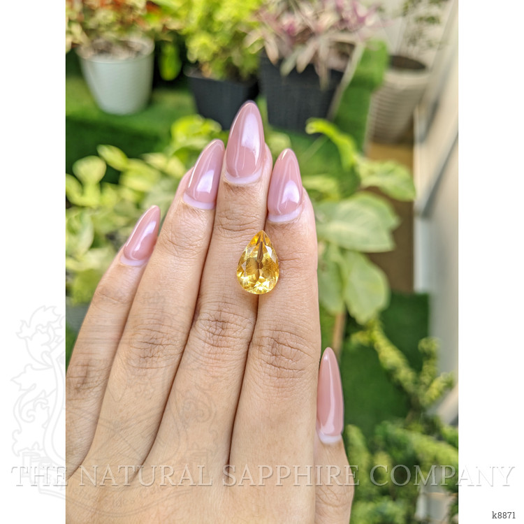 5.09 Ct. Citrine from Ceylon (Sri Lanka)