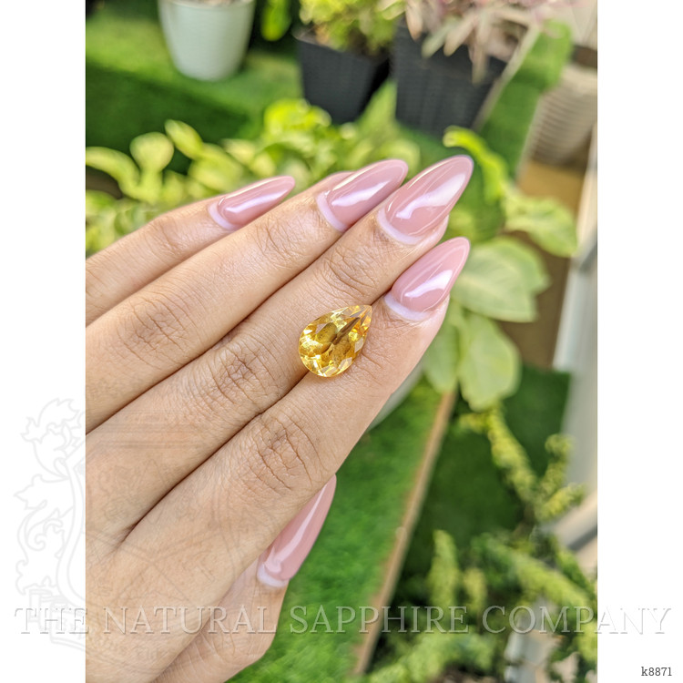 5.09 Ct. Citrine from Ceylon (Sri Lanka)