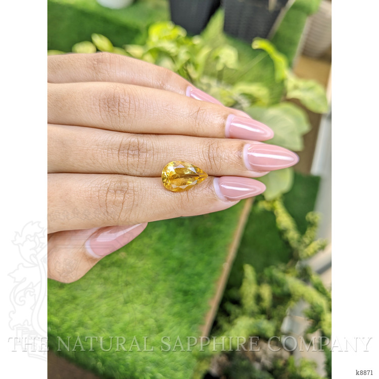 5.09 Ct. Citrine from Ceylon (Sri Lanka)