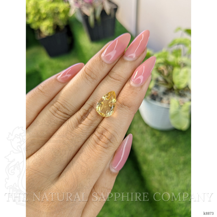 4.45 Ct. Citrine from Ceylon (Sri Lanka)