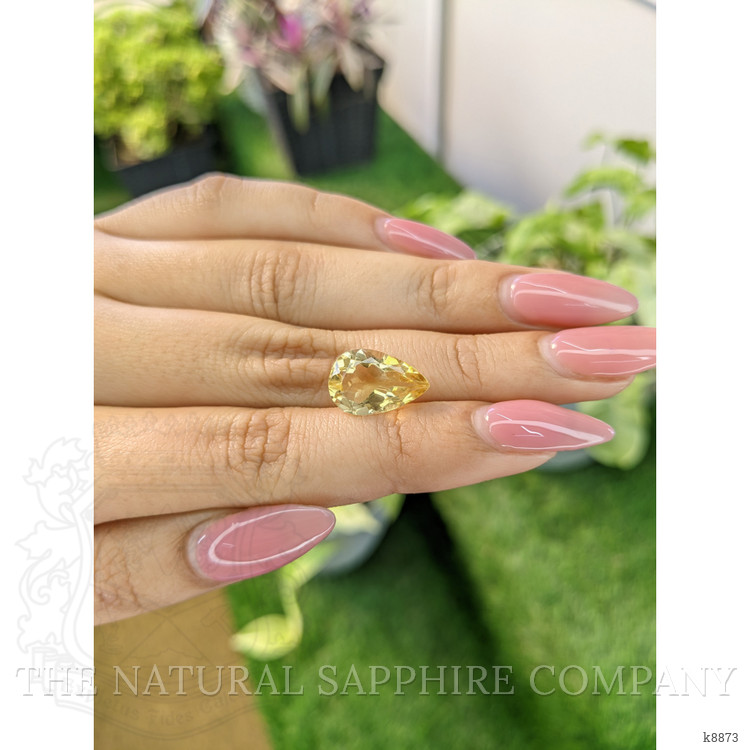 4.45 Ct. Citrine from Ceylon (Sri Lanka)