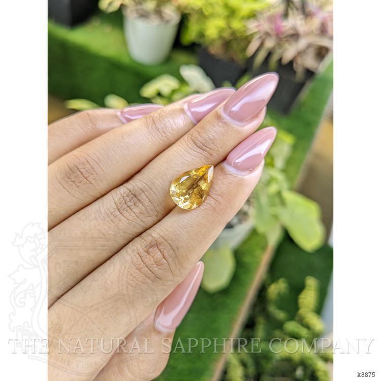 4.12 Ct. Citrine from Ceylon (Sri Lanka)