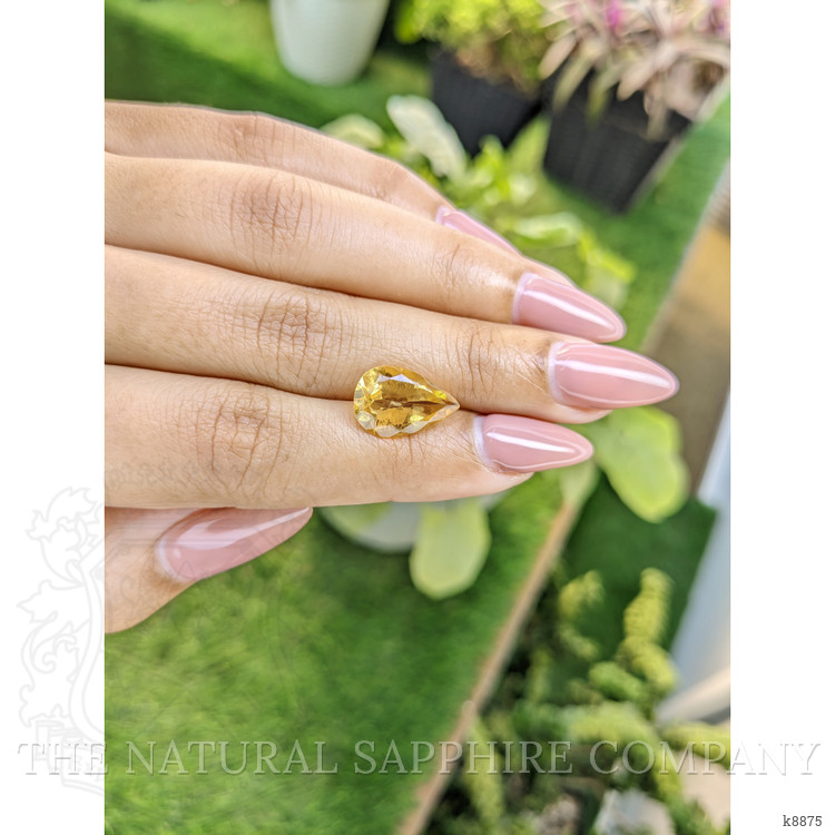 4.12 Ct. Citrine from Ceylon (Sri Lanka)