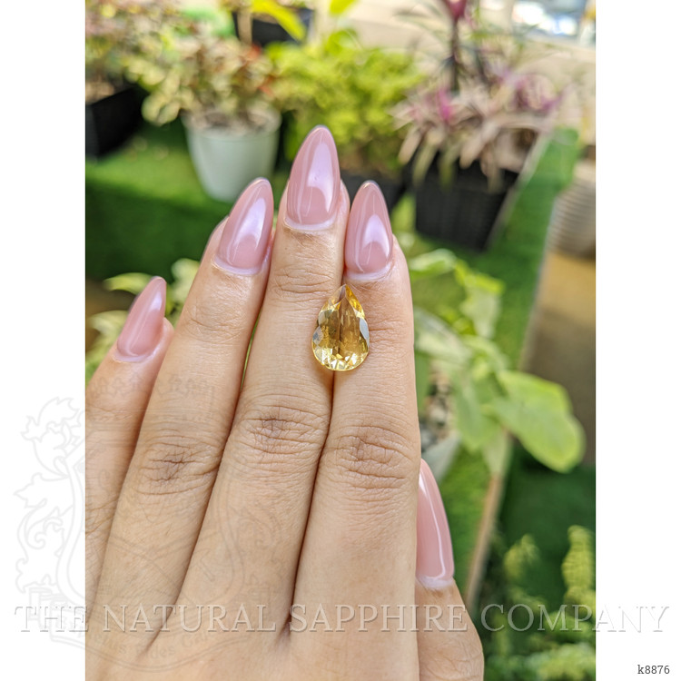 4.21 Ct. Citrine from Ceylon (Sri Lanka)