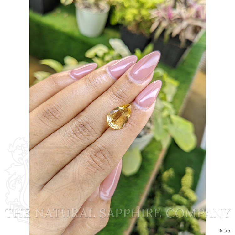 4.21 Ct. Citrine from Ceylon (Sri Lanka)