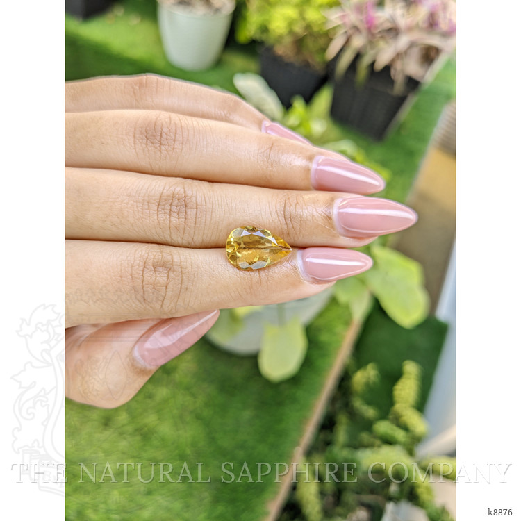 4.21 Ct. Citrine from Ceylon (Sri Lanka)