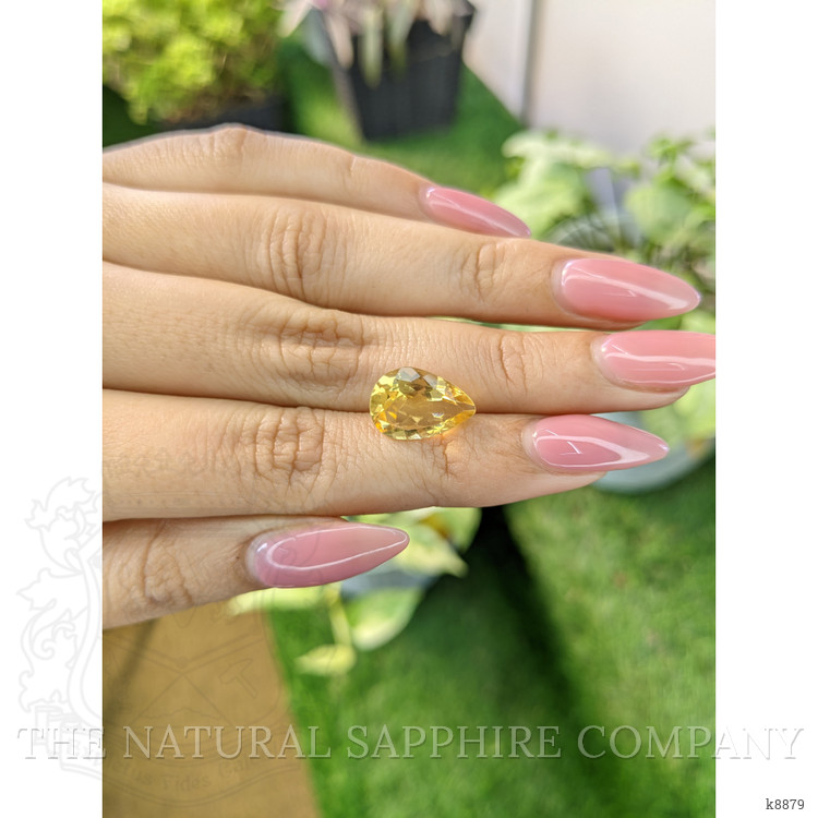 4.06 Ct. Citrine from Ceylon (Sri Lanka)