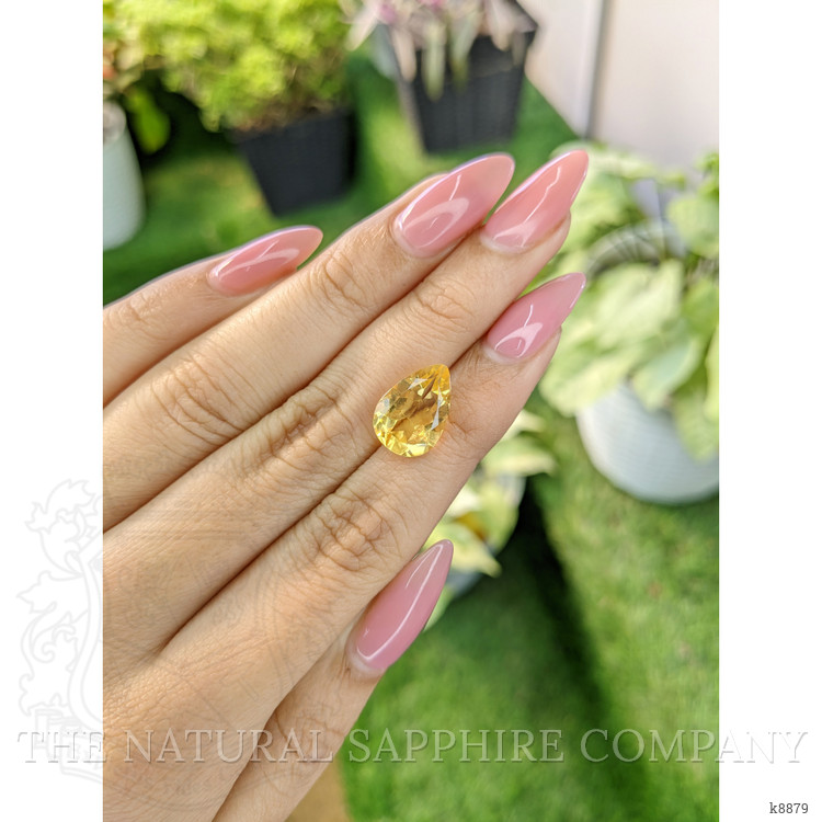 4.06 Ct. Citrine from Ceylon (Sri Lanka)