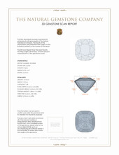 2.47 Ct. Spinel from Tanzania 3 D Scan Report
