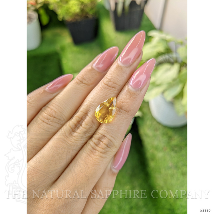 4.69 Ct. Citrine from Ceylon (Sri Lanka)