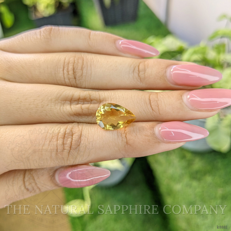 4.16 Ct. Citrine from Ceylon (Sri Lanka)