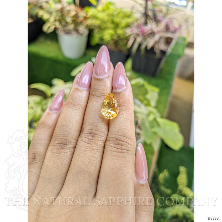 5.20 Ct. Citrine from Ceylon (Sri Lanka)