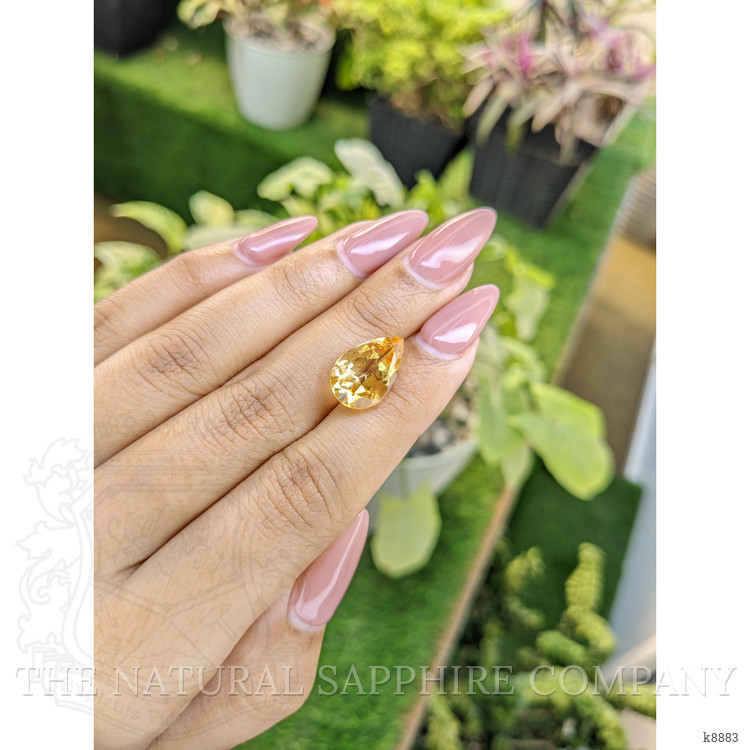 5.20 Ct. Citrine from Ceylon (Sri Lanka)