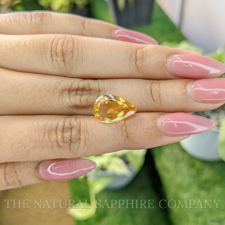 4.43 Ct. Citrine from Ceylon (Sri Lanka)