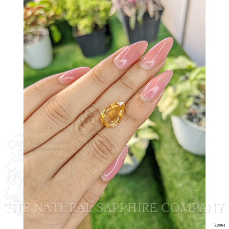 4.43 Ct. Citrine from Ceylon (Sri Lanka)