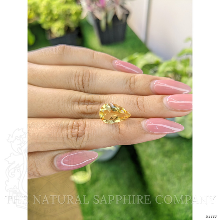 4.59 Ct. Citrine from Ceylon (Sri Lanka)