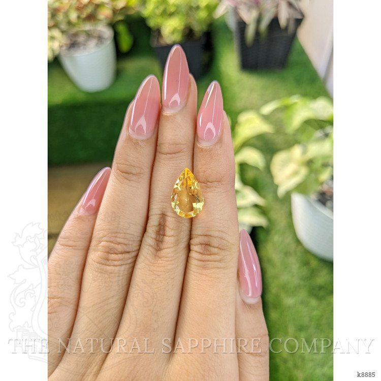 4.59 Ct. Citrine from Ceylon (Sri Lanka)