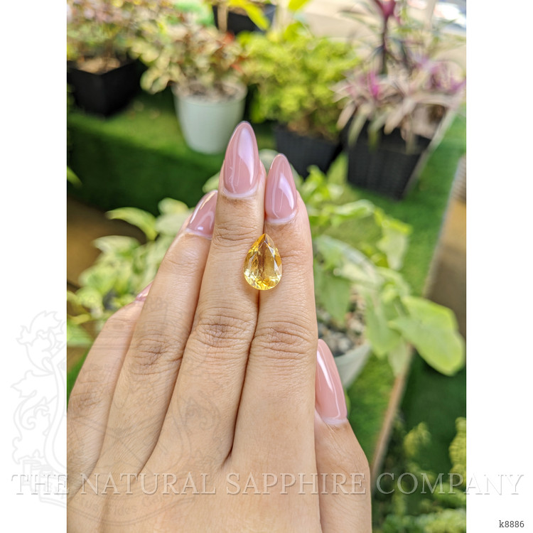 4.47 Ct. Citrine from Ceylon (Sri Lanka)