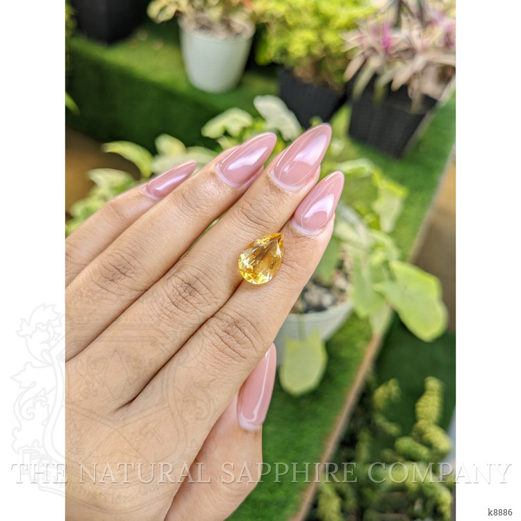 4.47 Ct. Citrine from Ceylon (Sri Lanka)