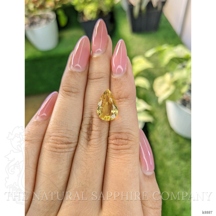 4.84 Ct. Citrine from Ceylon (Sri Lanka)