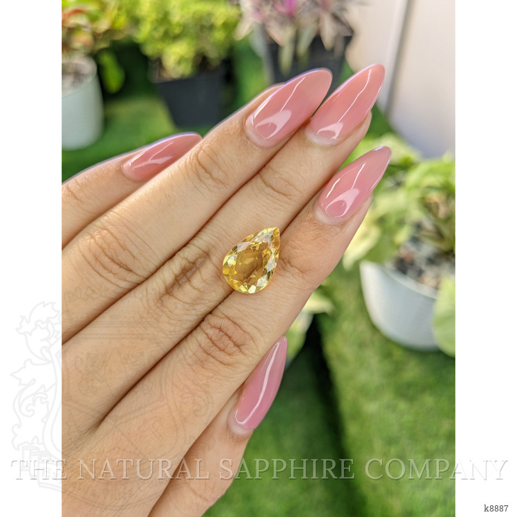 4.84 Ct. Citrine from Ceylon (Sri Lanka)