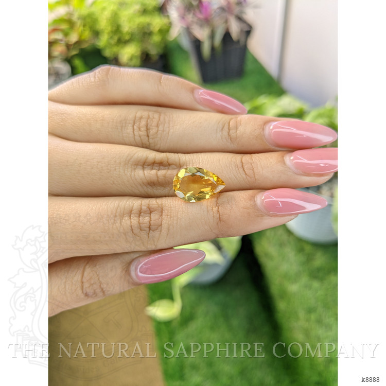 4.46 Ct. Citrine from Ceylon (Sri Lanka)