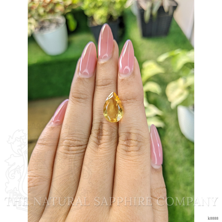 4.46 Ct. Citrine from Ceylon (Sri Lanka)
