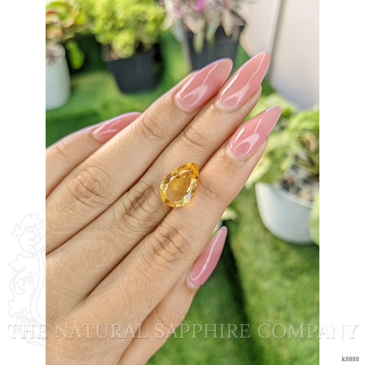 4.46 Ct. Citrine from Ceylon (Sri Lanka)