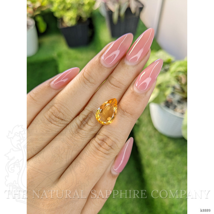 4.48 Ct. Citrine from Ceylon (Sri Lanka)