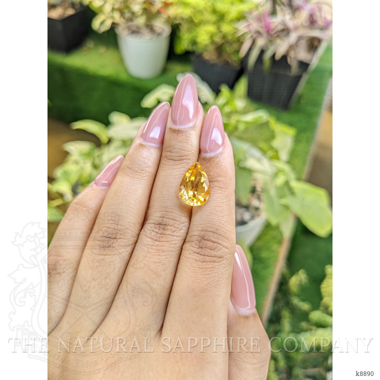 5.21 Ct. Citrine from Ceylon (Sri Lanka)