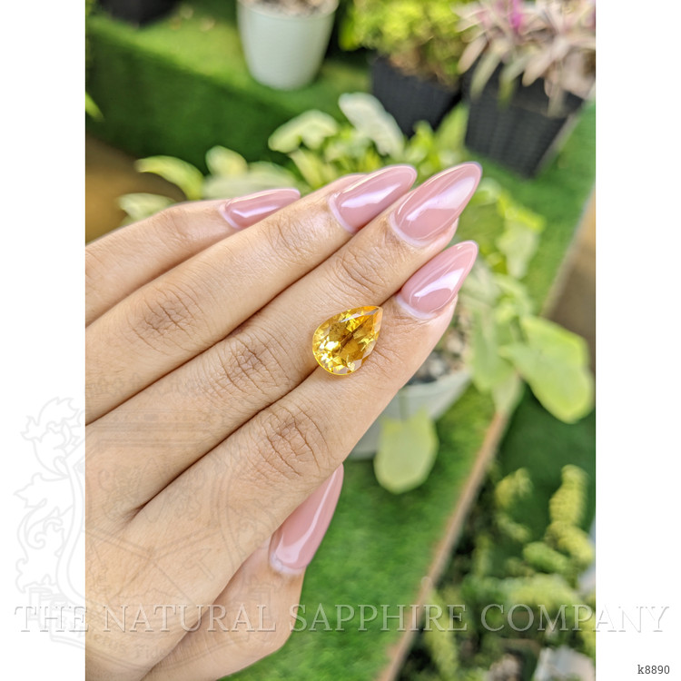 5.21 Ct. Citrine from Ceylon (Sri Lanka)