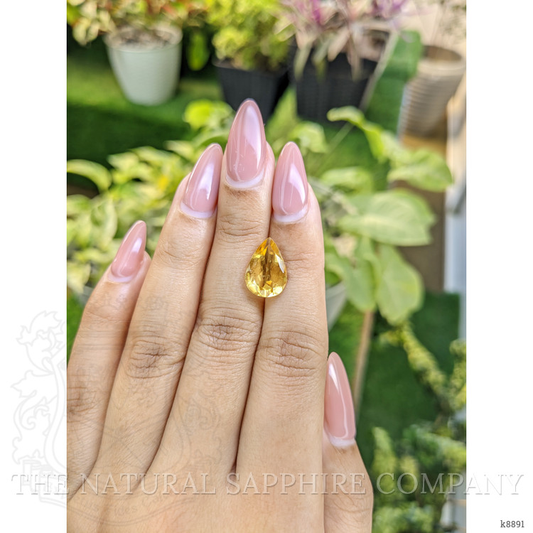 3.68 Ct. Citrine from Ceylon (Sri Lanka)