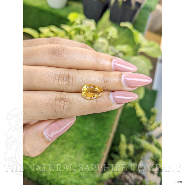 3.68 Ct. Citrine from Ceylon (Sri Lanka)