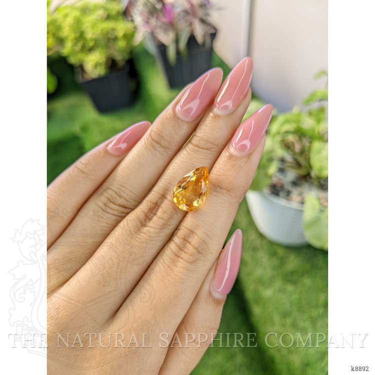 4.96 Ct. Citrine from Ceylon (Sri Lanka)