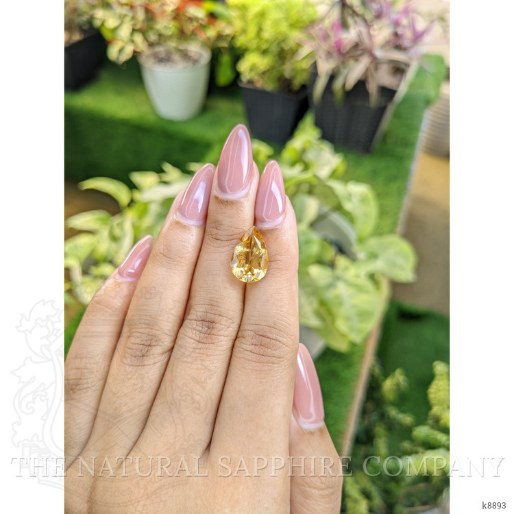 4.63 Ct. Citrine from Ceylon (Sri Lanka)