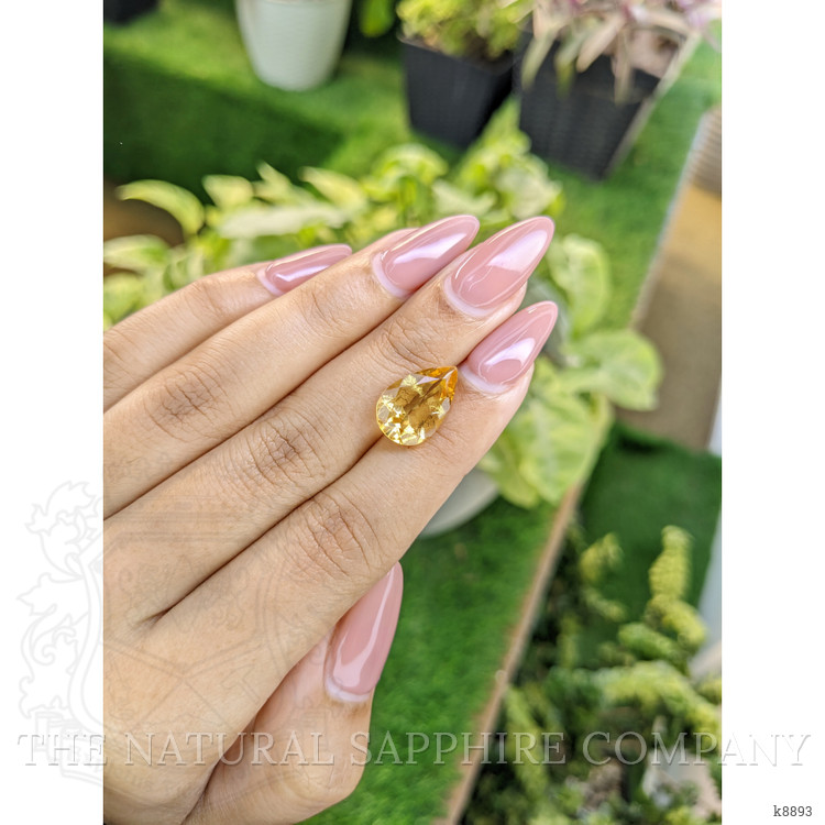 4.63 Ct. Citrine from Ceylon (Sri Lanka)