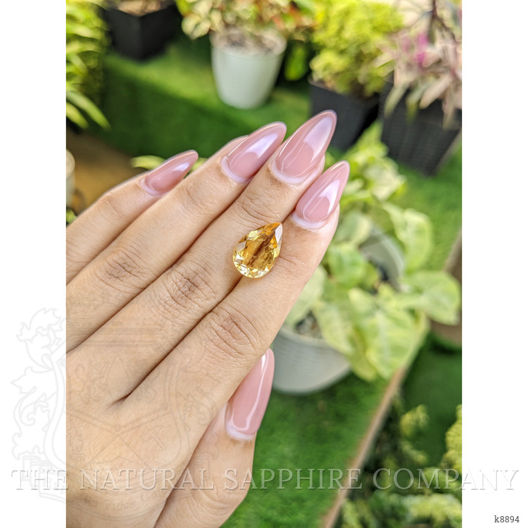 4.76 Ct. Citrine from Ceylon (Sri Lanka)